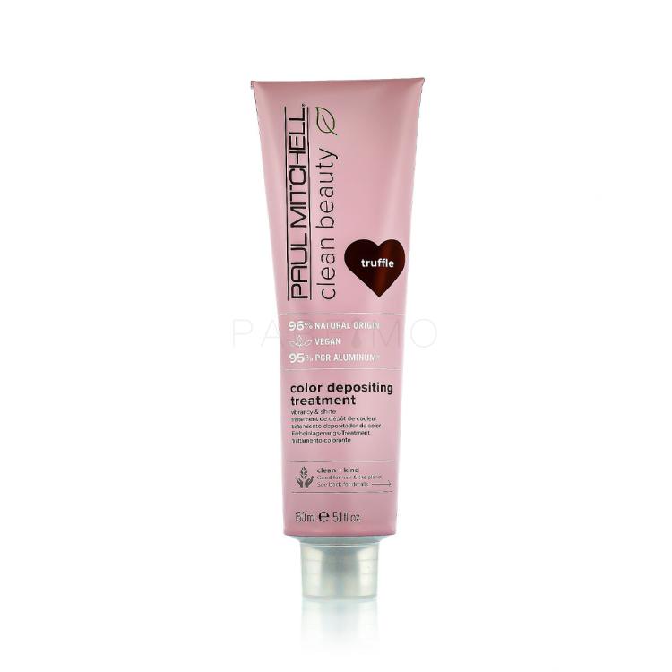 Paul Mitchell Clean Beauty Color Protect Color Depositing Treatment Hajpakolás nőknek 150 ml Változat Truffle