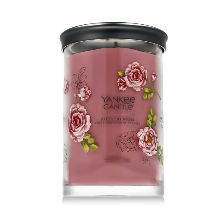 Yankee Candle Signature Fresh Cut Roses Tumbler Illatgyertya 567 g