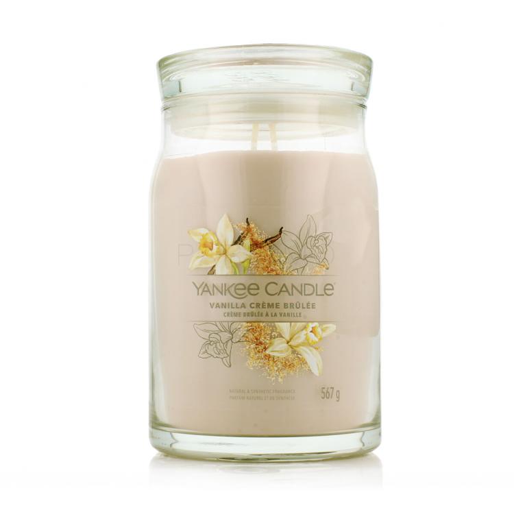 Yankee Candle Signature Vanilla Crème Brûlée Illatgyertya 567 g