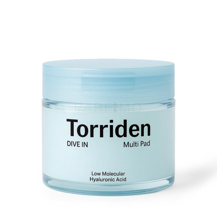 Torriden Dive In Low Molecular Hyaluronic Acid Multi Pad Sminkeltávolító nedves törlőkendők 160 ml
