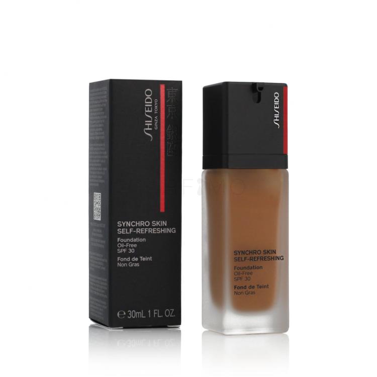 Shiseido Synchro Skin Self-Refreshing SPF30 Alapozó nőknek 30 ml Változat 510 Suede