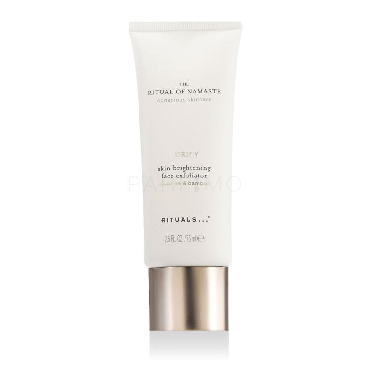 Rituals The Ritual Of Namaste Skin Brightening Face Exfoliator Bőrradír nőknek 75 ml