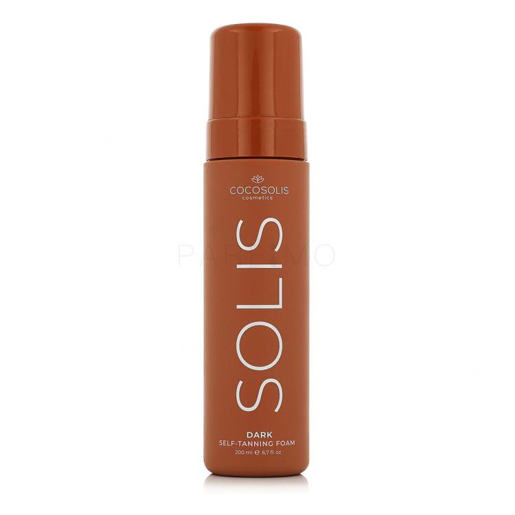 COCOSOLIS SOLIS Self-Tanning Foam Dark Önbarnító készítmény 200 ml