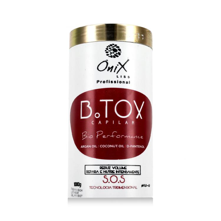 Onix Liss Profissional Botox Capilar Bio Performance Hajpakolás 1000 g
