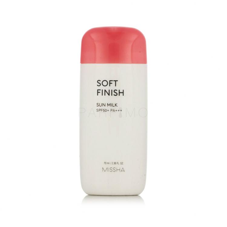 Missha All Around Safe Block Soft Finish Sun Milk SPF50+ Fényvédő készítmény arcra 70 ml