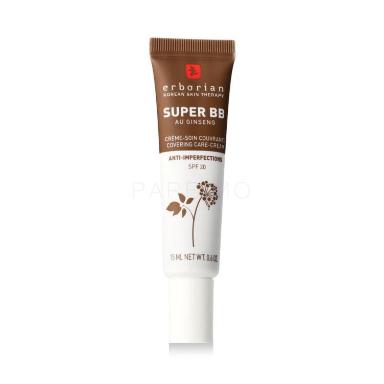 Erborian Super BB Covering Care-Cream SPF20 BB krém nőknek 15 ml Változat Chocolate
