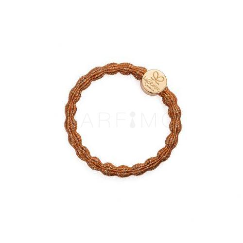 By Eloise London Metallic Gold Circle Hajgumi nőknek 1 db Változat Amber