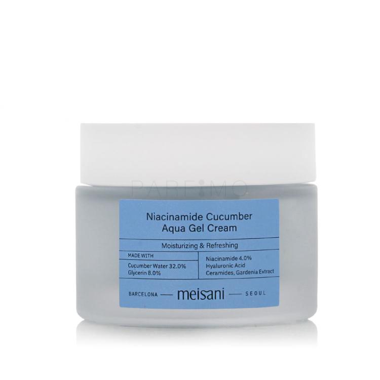 Meisani Niacinamide Cucumber Aqua Gel Cream Nappali arckrém 50 ml