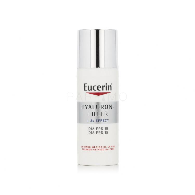 Eucerin Hyaluron-Filler + 3x Effect Day Cream SPF15 Nappali arckrém nőknek 50 ml