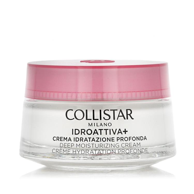 Collistar Idroattiva+ Deep Moisturizing Cream Nappali arckrém nőknek 50 ml