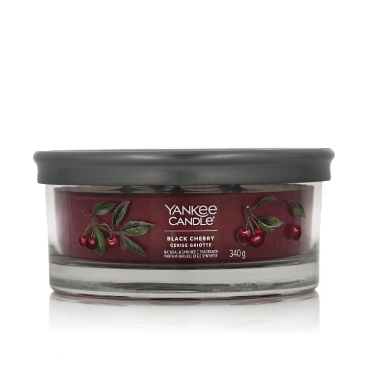 Yankee Candle Signature Black Cherry Illatgyertya 340 g