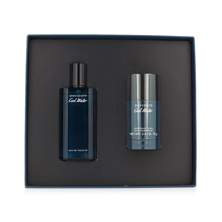 Davidoff Cool Water Ajándékcsomagok Eau de Toiltte 75 ml + deo stift 75 ml