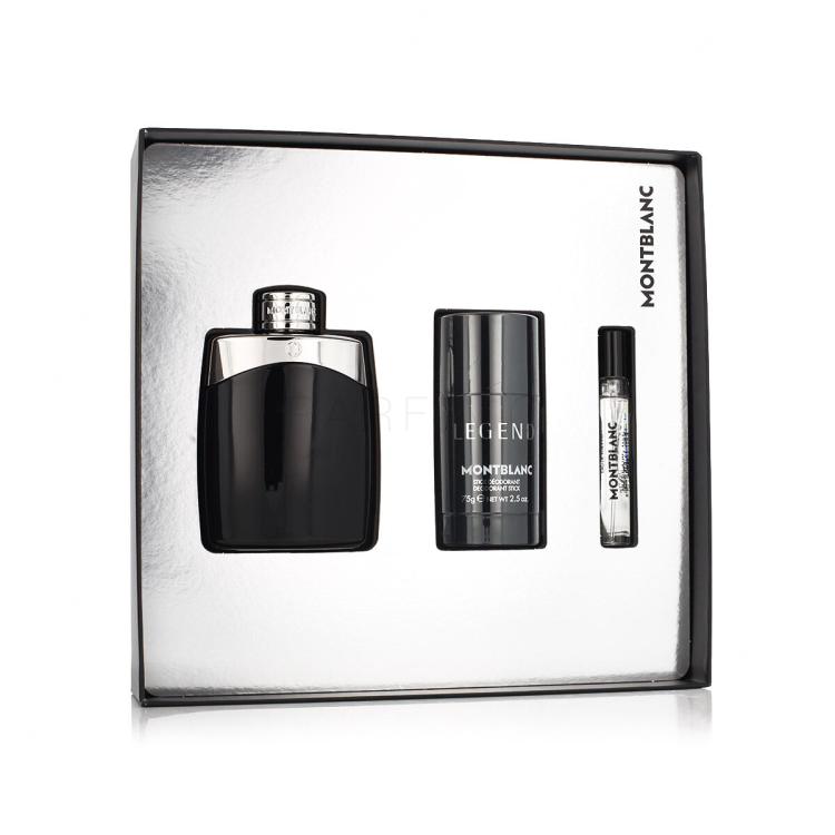 Montblanc Legend Ajándékcsomagok eau de toiltte 100 ml + eau de toilette 7,5 ml + deo stift 75 g