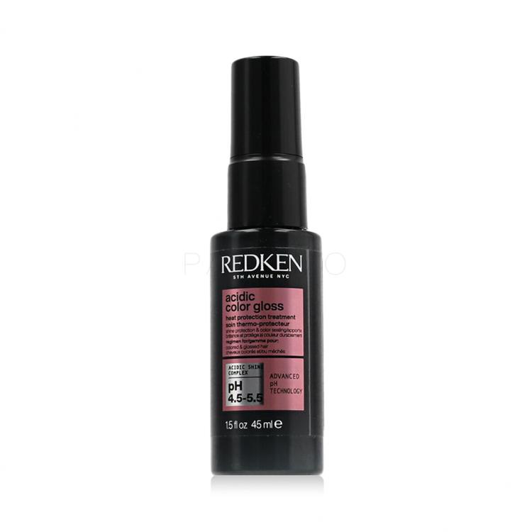 Redken Acidic Color Gloss Heat Protection Treatment Hőkezelt hajra nőknek 45 ml
