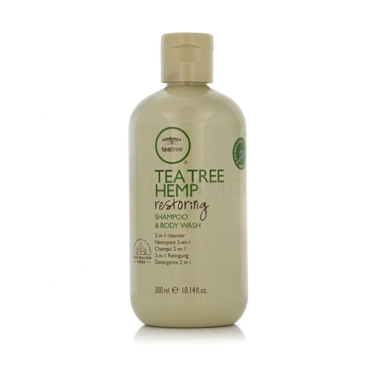 Paul Mitchell TEA TREE Hemp Restoring Shampoo &amp; Body Wash Sampon 300 ml