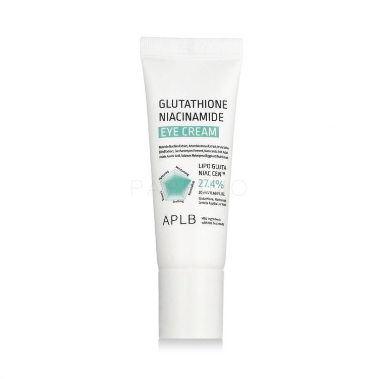 APLB Glutathione Niacinamide Eye Cream Szemkörnyékápoló krém 20 ml