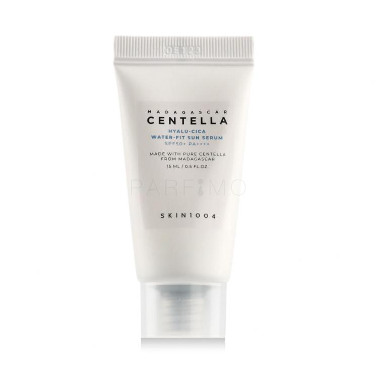 SKIN1004 Hyalu-Cica Water-Fit Sun Serum SPF50+ Fényvédő készítmény arcra nőknek 15 ml