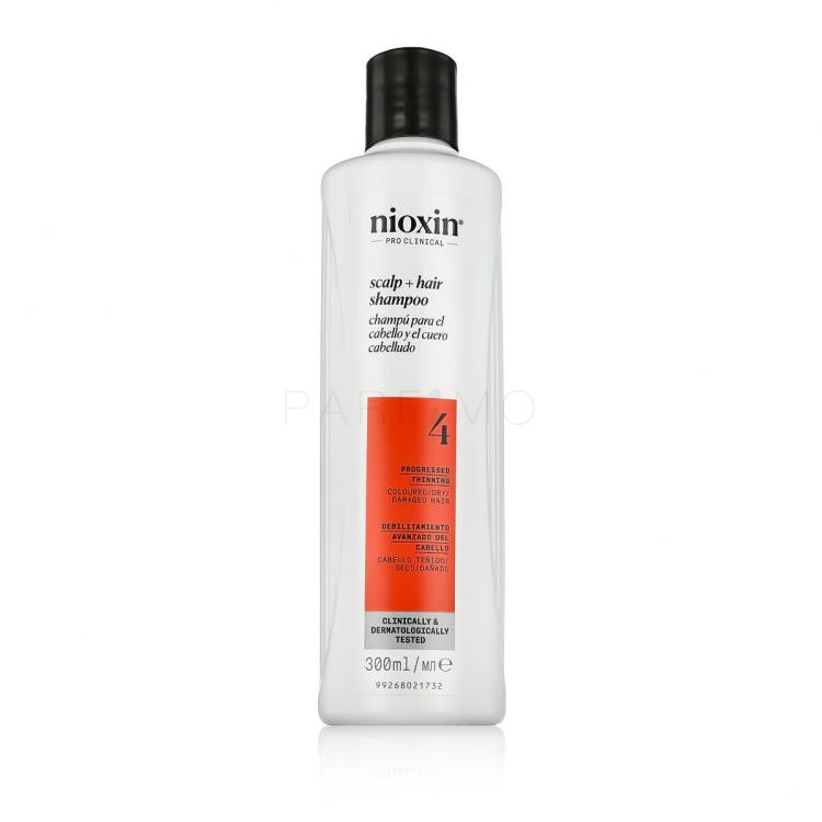 Nioxin System 4 Scalp + Hair Shampoo Sampon nőknek 300 ml