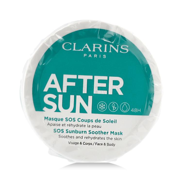 Clarins After Sun SOS Sunburn Soother Mask Napozás utáni készítmény nőknek 100 ml