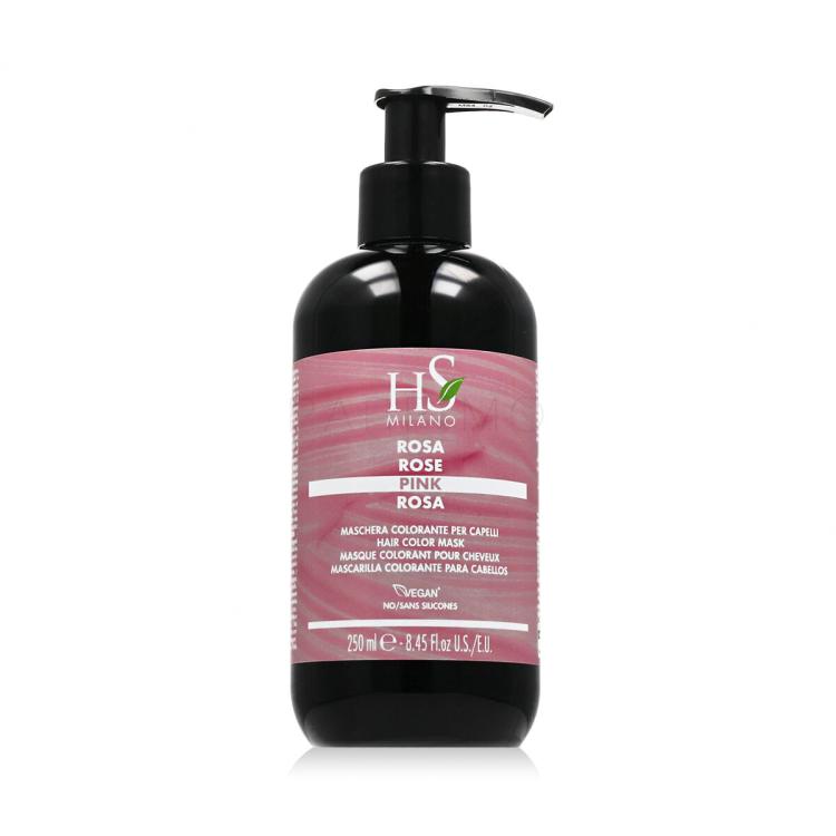 HS MILANO Hair Color Mask Hajfesték 250 ml Változat Pink