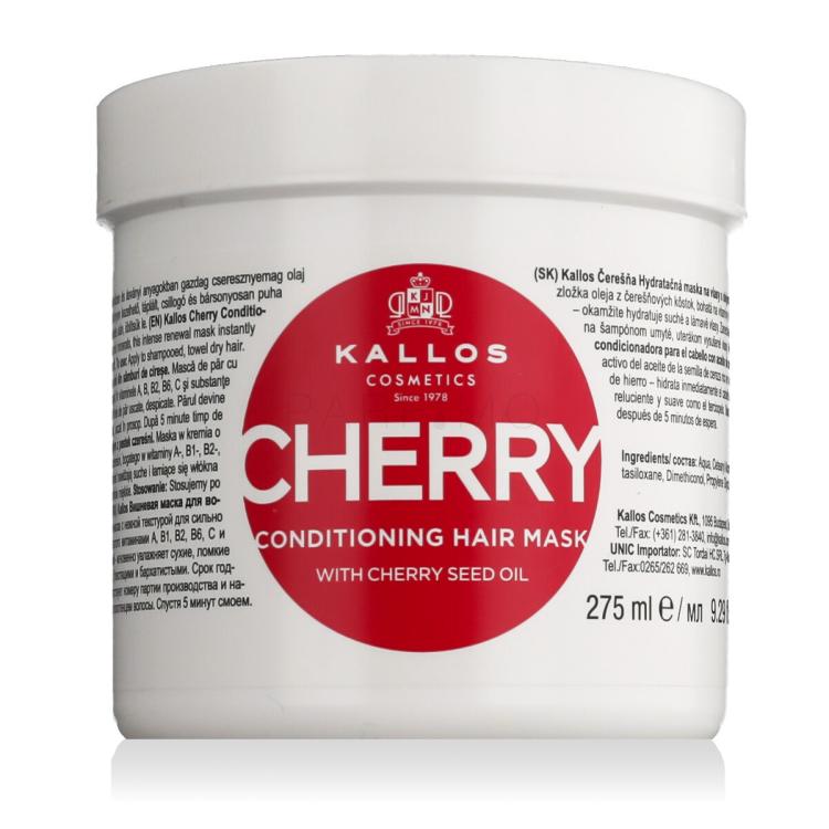 Kallos Cosmetics Cherry Hajpakolás nőknek 275 ml