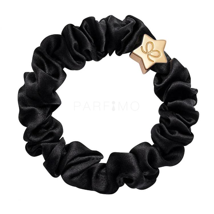 By Eloise London Silk Scrunchie Gold Star Hajgumi nőknek 1 db Változat Black