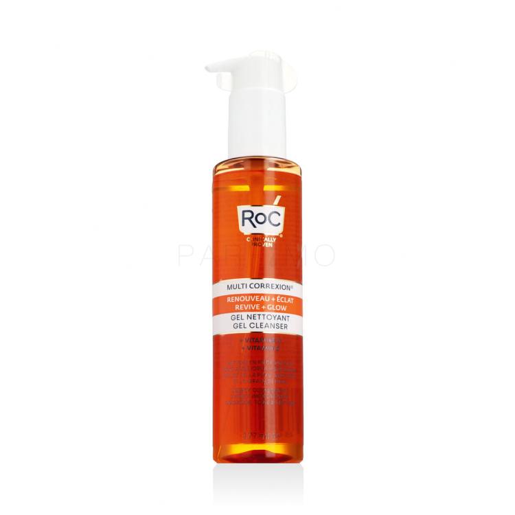 RoC Multi Correxion Revive &amp; Glow Gel Cleanser + Vitamin C Arctisztító gél nőknek 177 ml