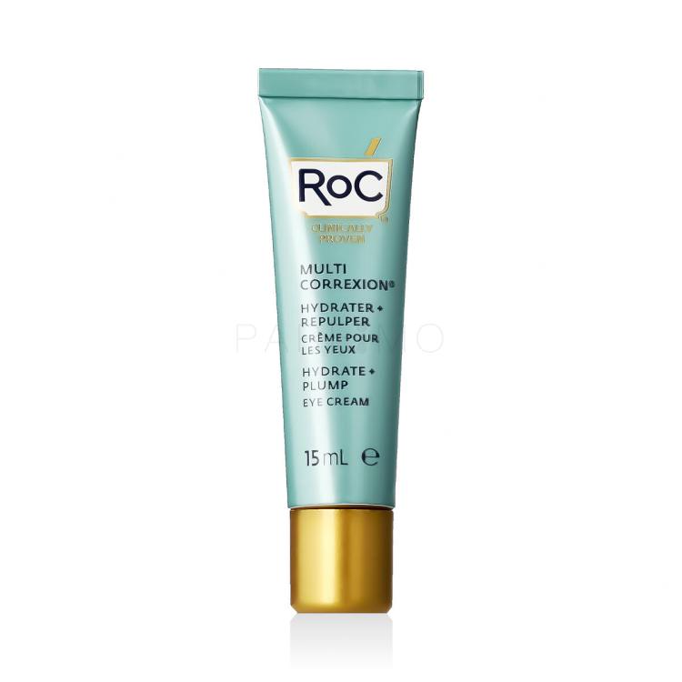 RoC Multi Correxion Hydrate + Plump Eye Cream Szemkörnyékápoló krém nőknek 15 ml