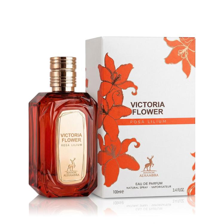 Maison Alhambra Victoria Flower Rosa Lilium Eau de Parfum nőknek 100 ml