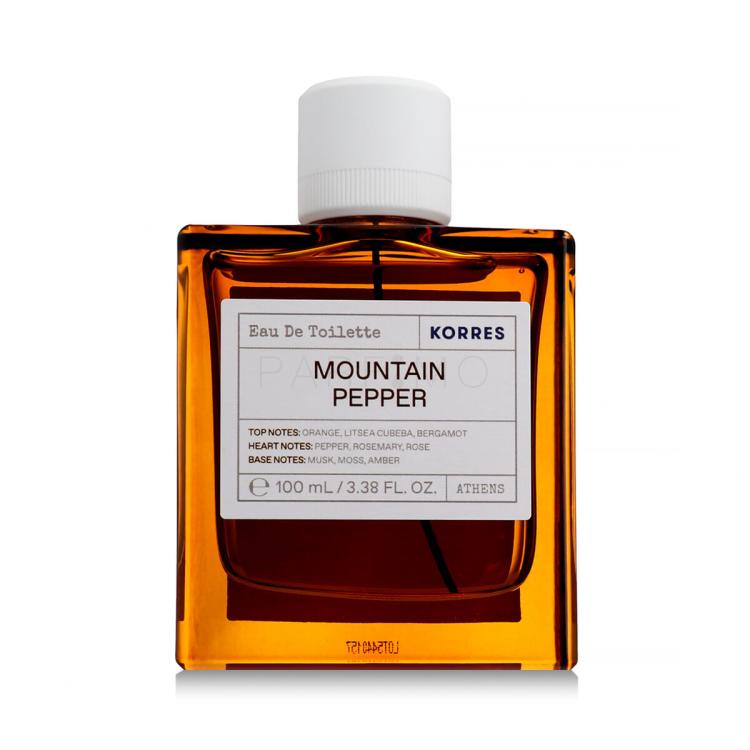 Korres Mountain Pepper Eau de Toilette 100 ml