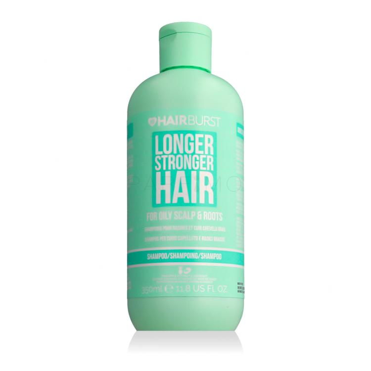 HairBurst Longer Stronger Hair Shampoo For Oily Scalp &amp; Roots Sampon 350 ml