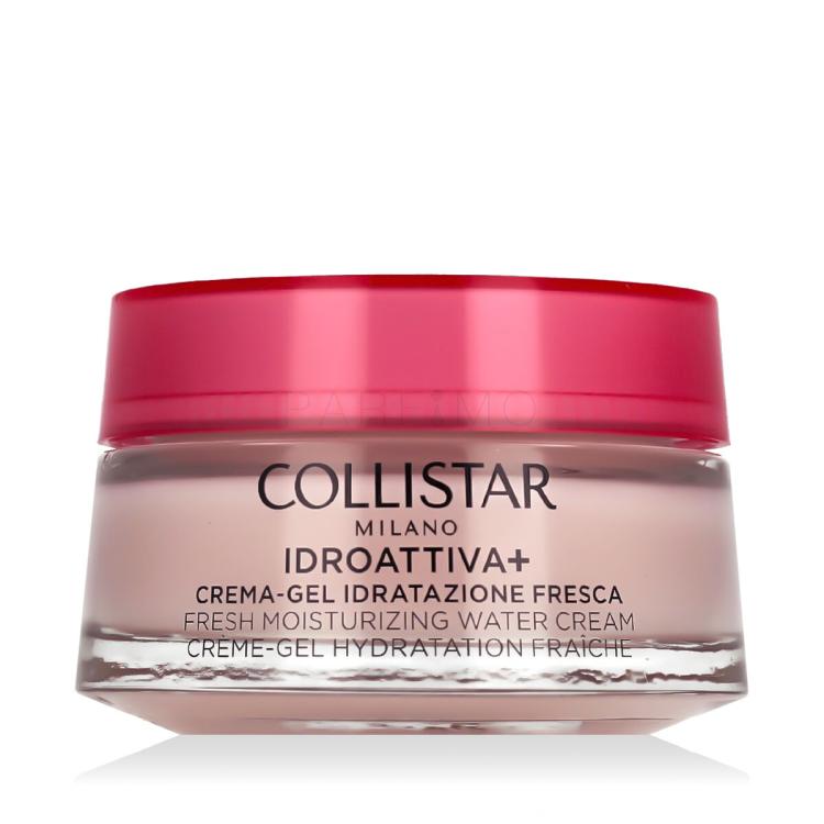 Collistar Idroattiva+ Fresh Moisturizing Water Cream Nappali arckrém nőknek 50 ml