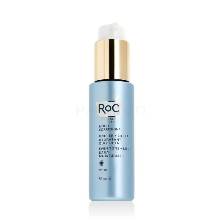 RoC Multi Correxion Even Tone + Lift Daily Moisturiser SPF30 Nappali arckrém nőknek 50 ml