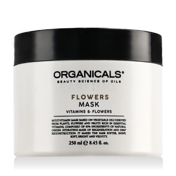 Organicals Flowers Mask Hajpakolás nőknek 250 ml