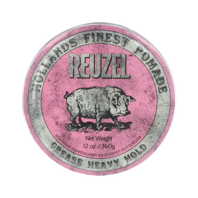 Reuzel Hollands Finest Pomade Grease Heavy Hold Hajwax férfiaknak 340 g