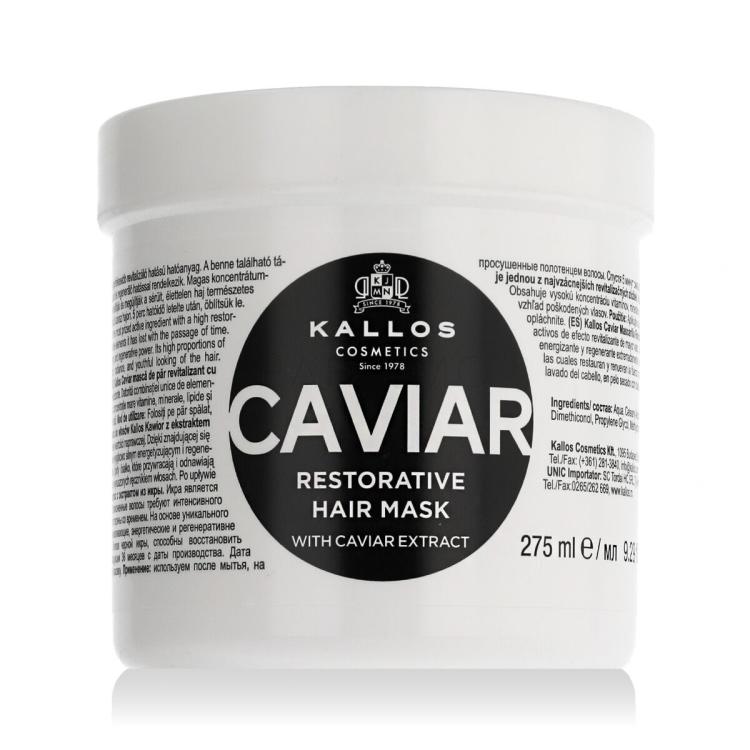 Kallos Cosmetics Caviar Restorative Hair Mask Hajpakolás nőknek 275 ml