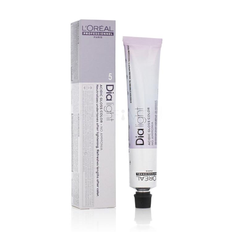 L'Oréal Professionnel DiaLight Hajfesték nőknek 50 ml Változat 5 Light Brown