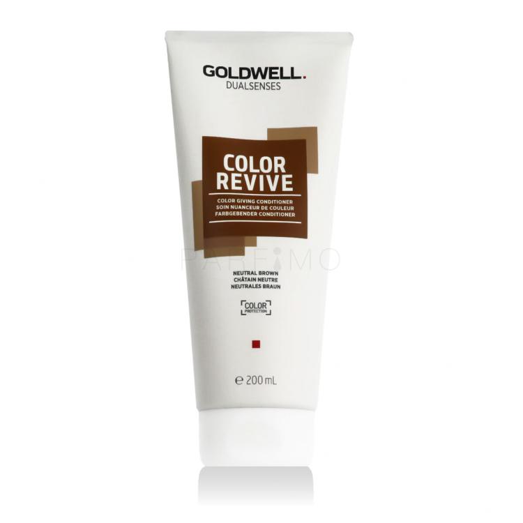 Goldwell Dualsenses Color Revive Color Giving Conditioner Neutral Brown Hajkondicionáló nőknek 200 ml
