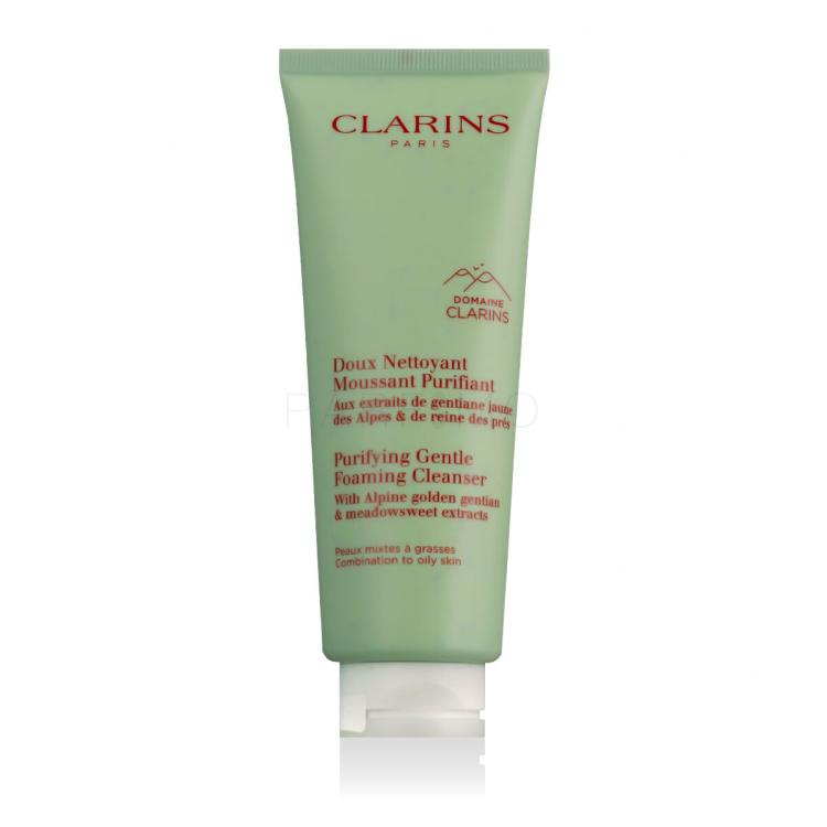 Clarins Purifying Gentle Foaming Cleanser Bőrtisztító krém nőknek 125 ml