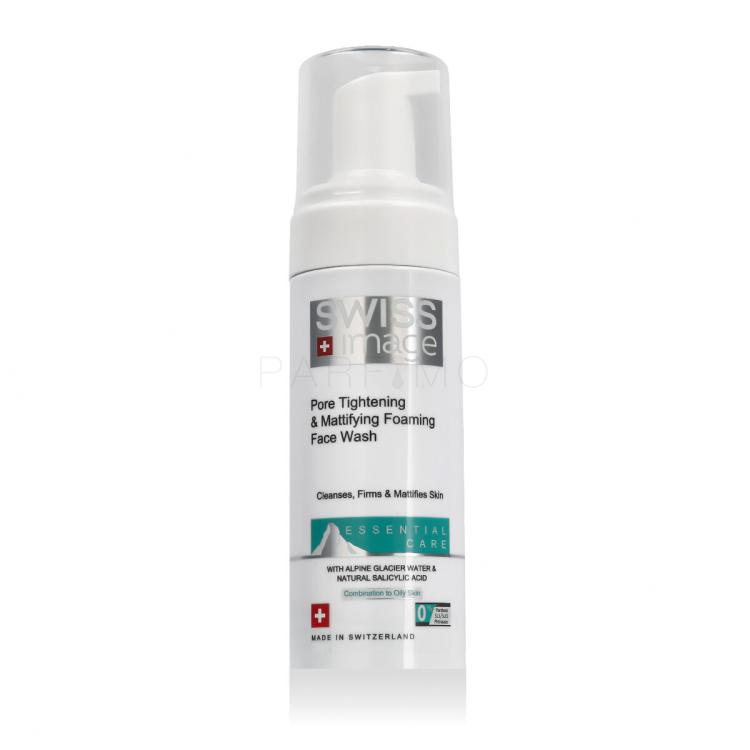 Swiss Image Essential Care Pore Tightening &amp; Mattifying Foaming Face Wash Arctisztító hab 150 ml