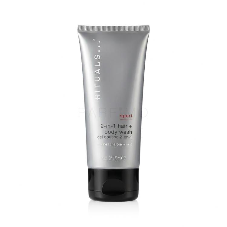 Rituals Homme Sport 2-in-1 Hair &amp; Body Wash Sampon férfiaknak 70 ml