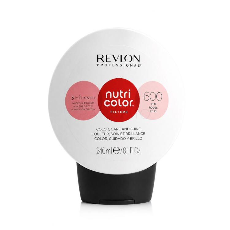 Revlon Professional Nutri Color Filters 3in1 Cream Hajfesték nőknek 240 ml Változat 600 Red