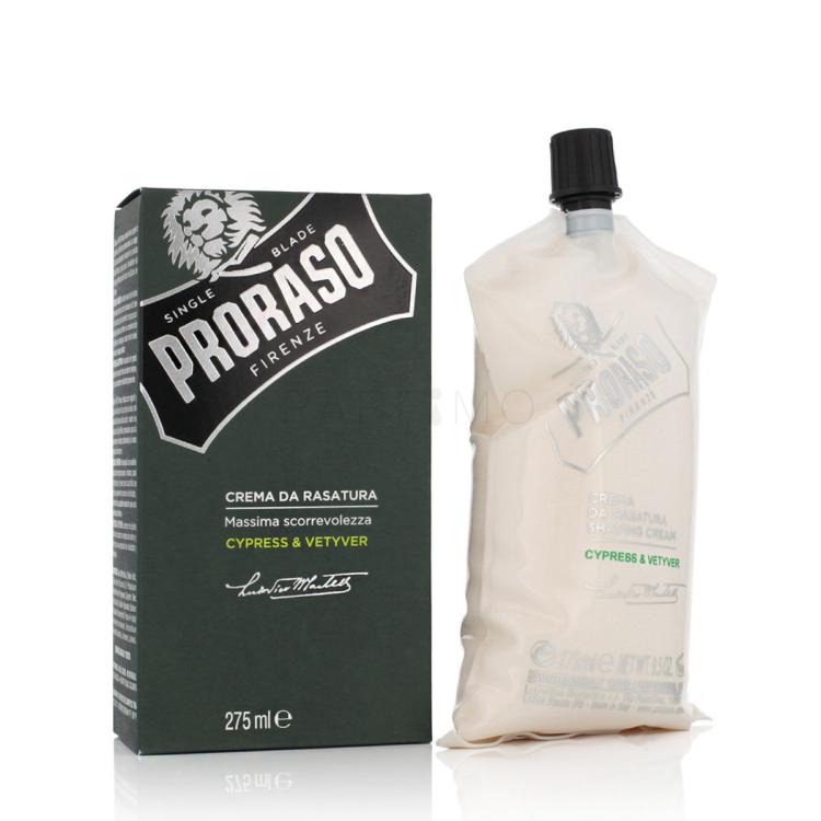 PRORASO Cypress &amp; Vetyver Shaving Cream Borotvakrém férfiaknak 275 ml