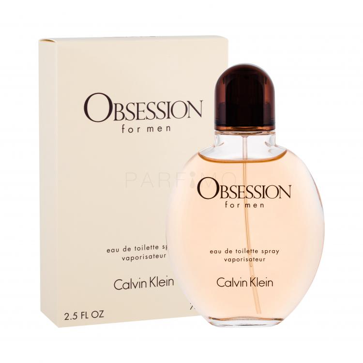 Calvin Klein Obsession For Men Eau de Toilette férfiaknak 75 ml