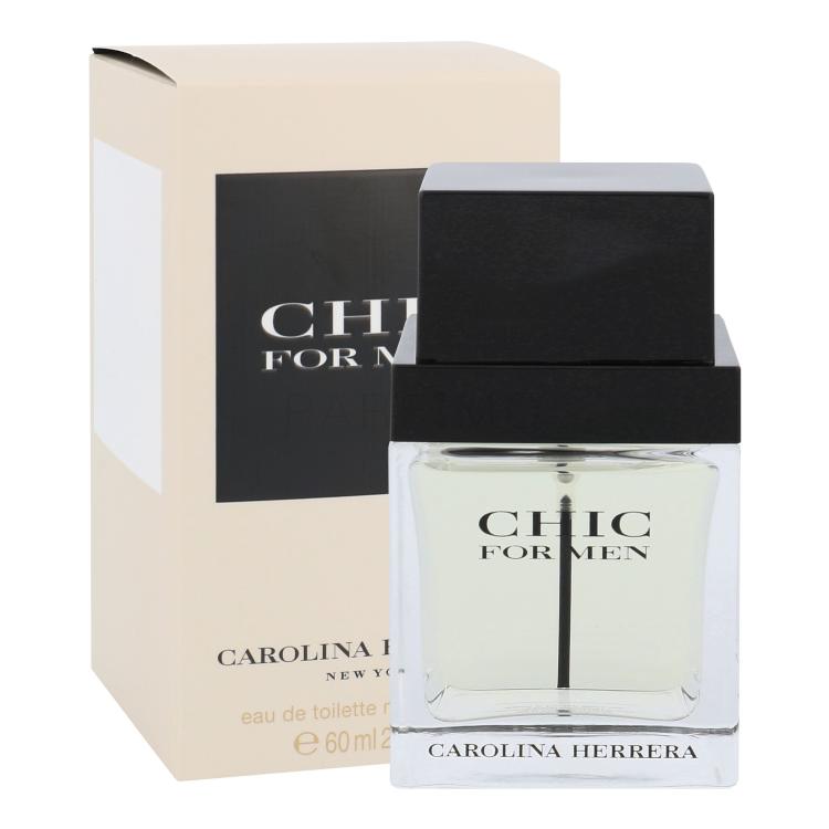Carolina Herrera Chic Eau de Toilette férfiaknak 60 ml