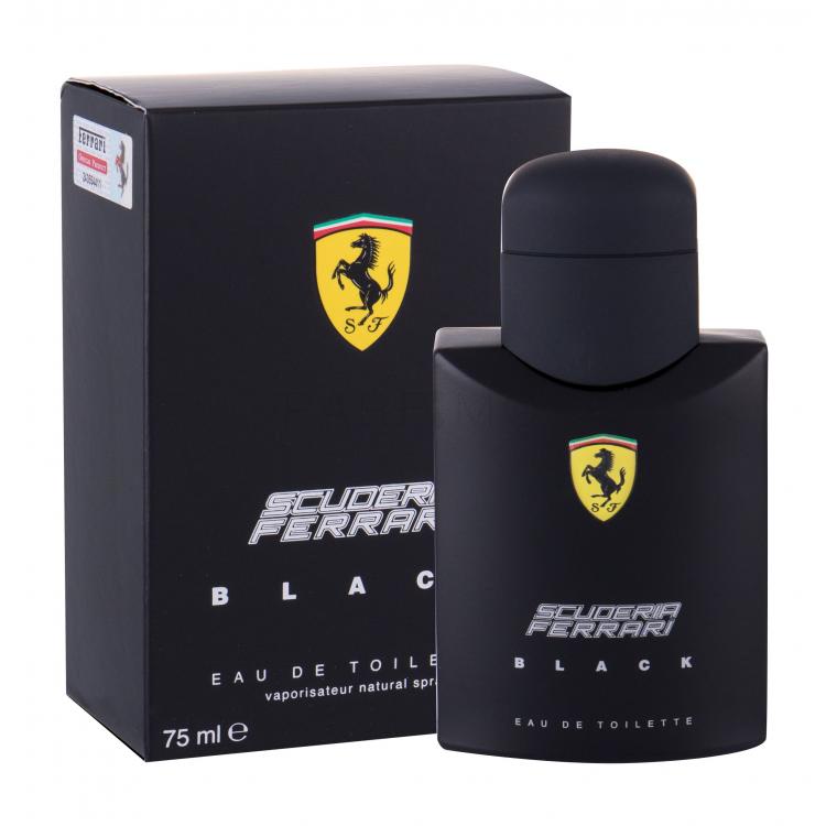 Ferrari Scuderia Ferrari Black Eau de Toilette férfiaknak 75 ml
