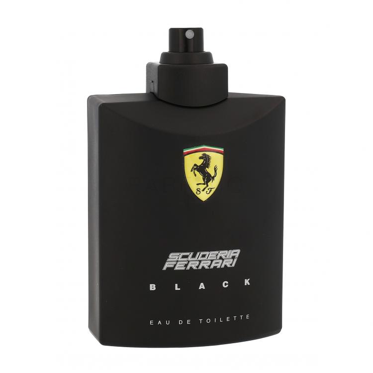 Ferrari Scuderia Ferrari Black Eau de Toilette férfiaknak 125 ml teszter