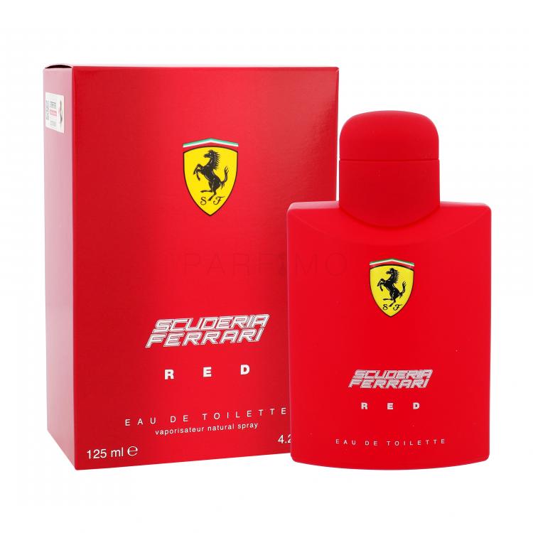 Ferrari Scuderia Ferrari Red Eau de Toilette férfiaknak 125 ml