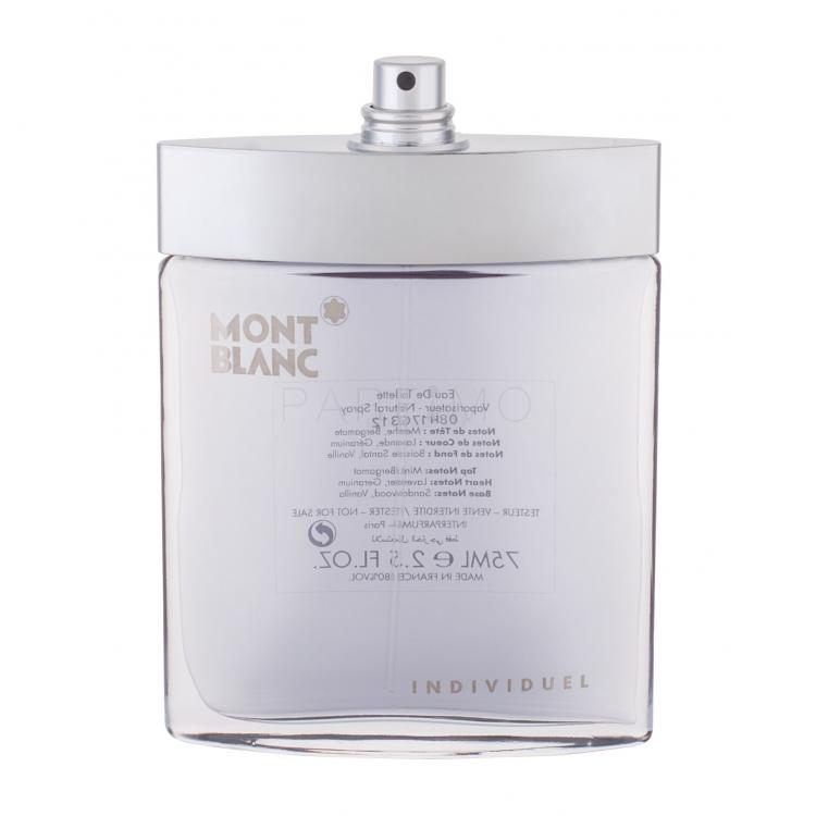 Montblanc Individuel Eau de Toilette férfiaknak 75 ml teszter
