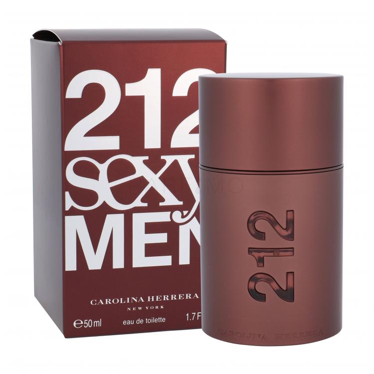 Carolina Herrera 212 Sexy Men Eau de Toilette férfiaknak 50 ml